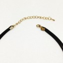 Ribbon choker black